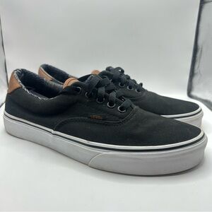 Vans Era 59 Canvas & Leather Low Top Skate Shoes Unisex Mens 9 Women’s 10.5
